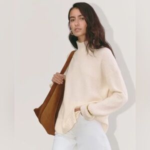 Everlane cashmere honeycomb sweater